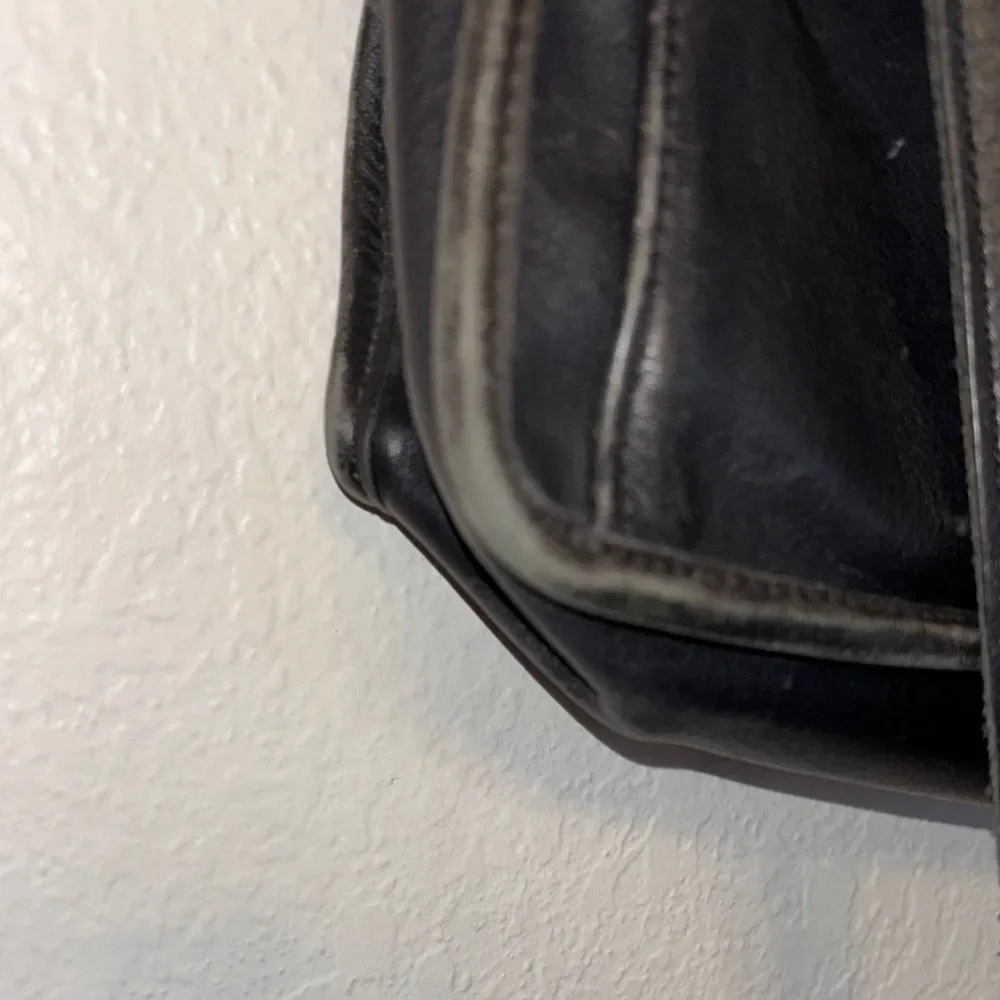 Jack Georges Leather Briefcase
